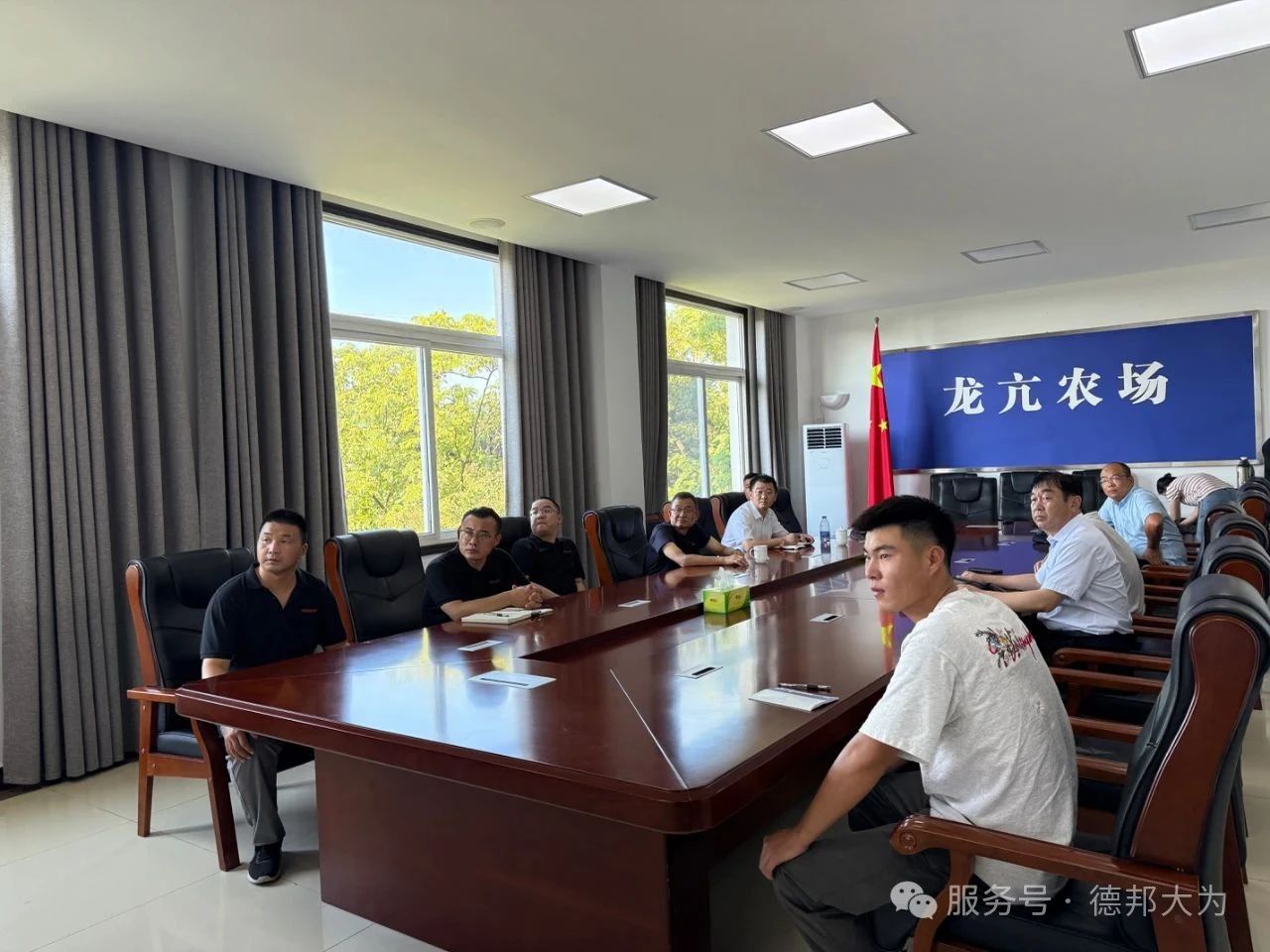 共谋智慧农业新篇：德邦大为(芜湖)赴农垦集团龙亢农场考察交流